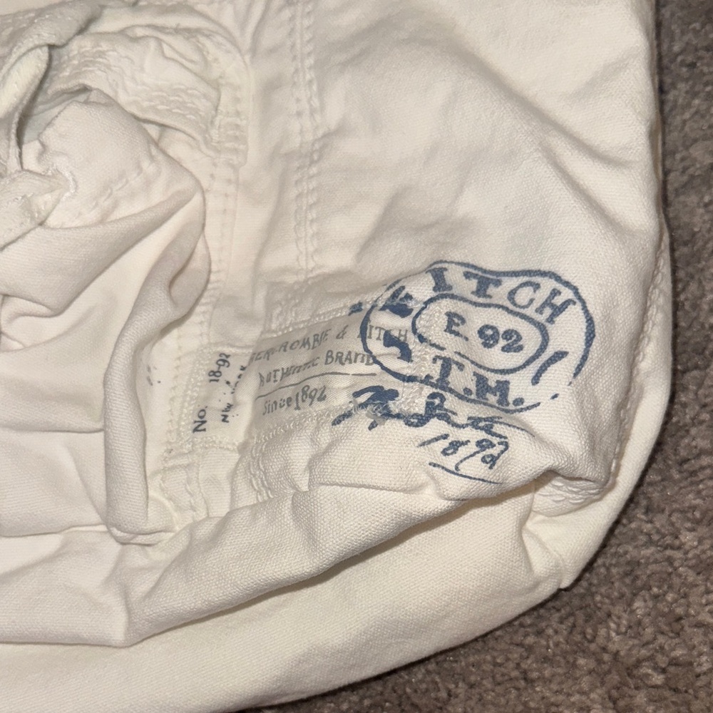 Abercrombie And Fitch Vintage Canvas Messenger Bag View 2